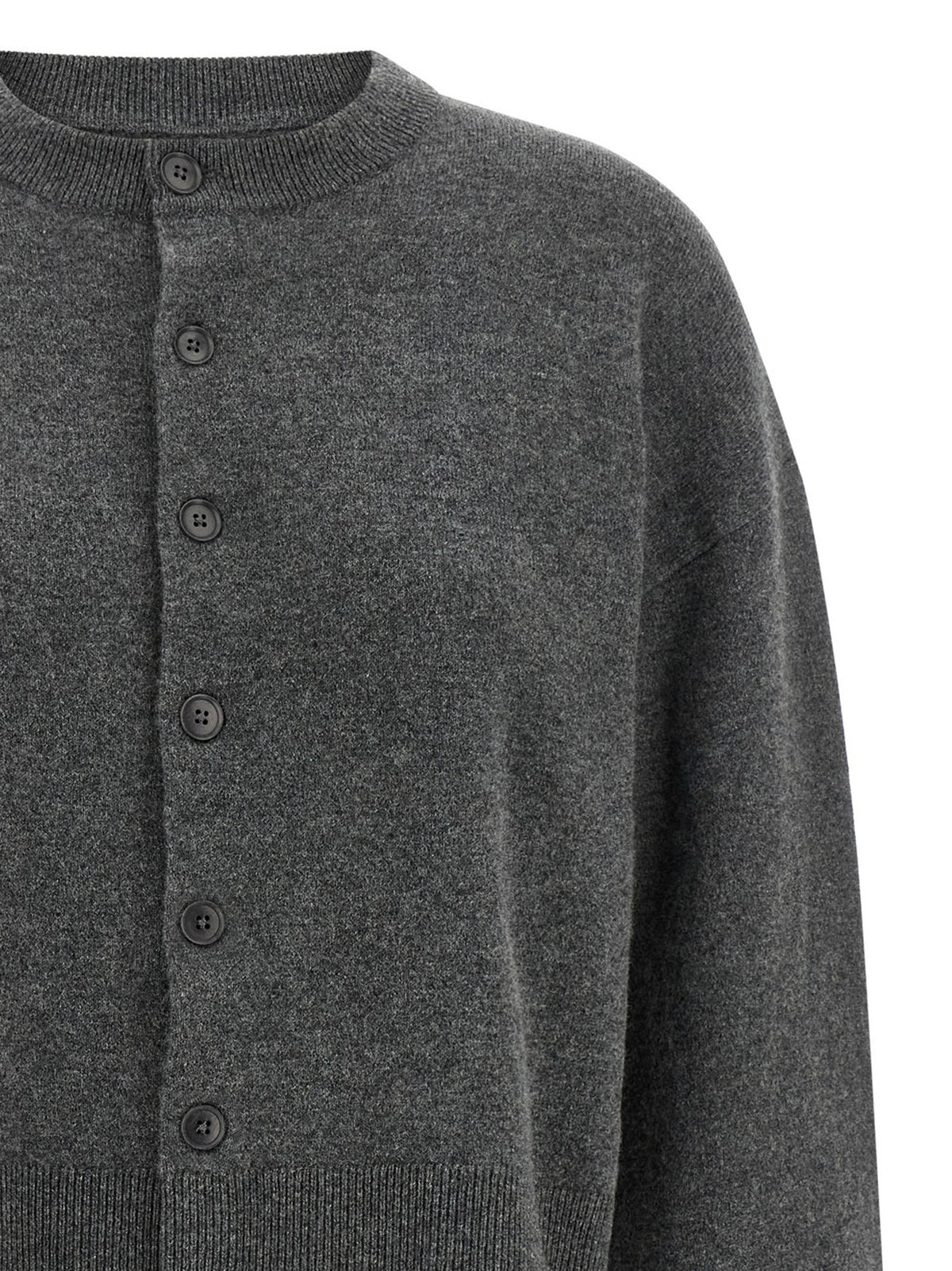 extreme cashmere Chou Cardigan Grey, view 3