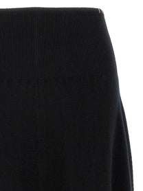 extreme cashmere Ease Skirt Black