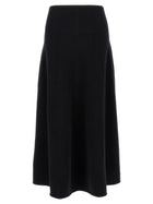 extreme cashmere Ease Skirt Black
