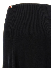 extreme cashmere Ease Skirt Black