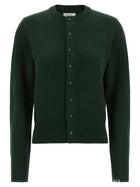 extreme cashmere Little Lamb Cardigan Green