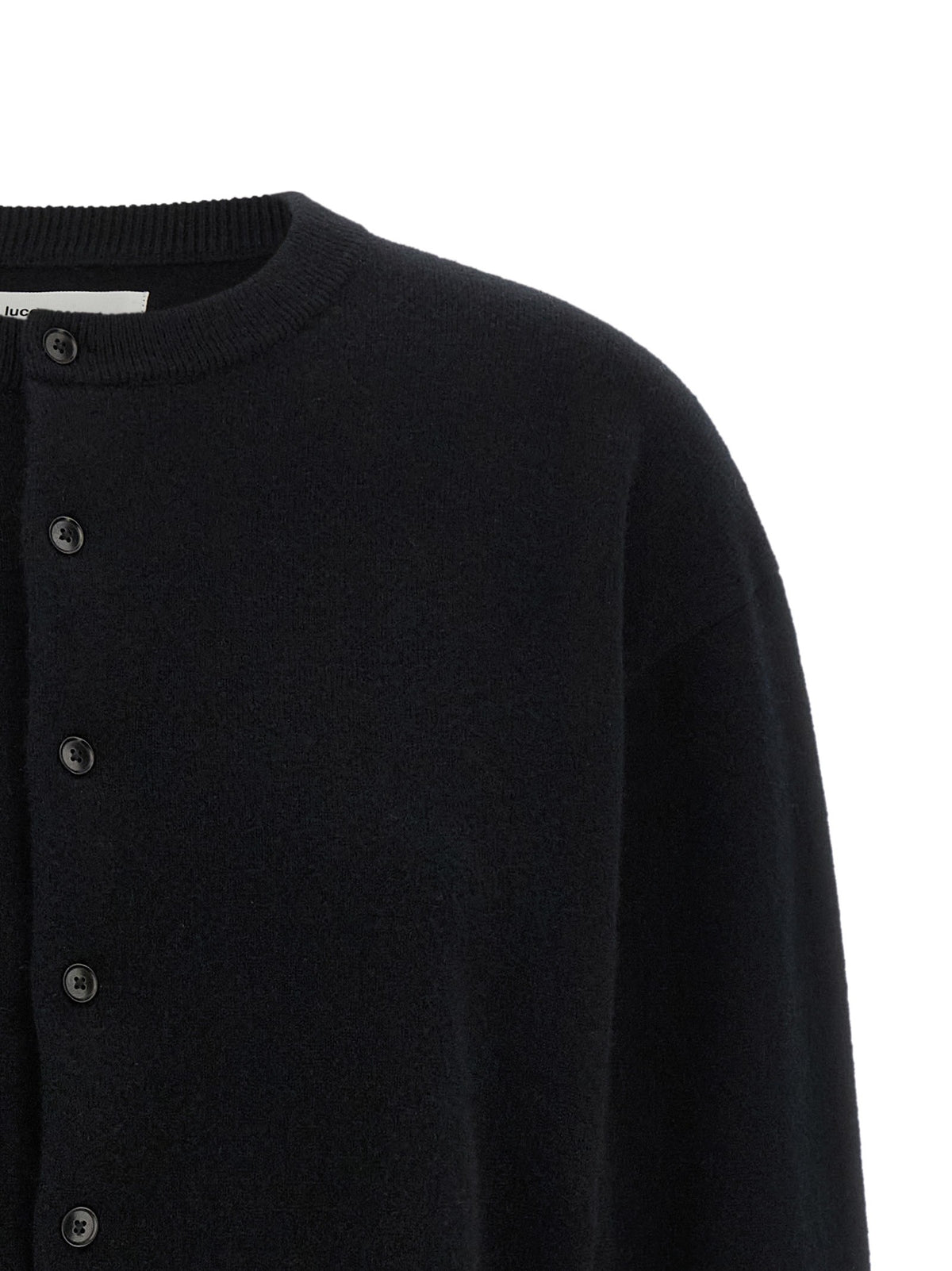 extreme cashmere Luce Cardigan Black, view 3