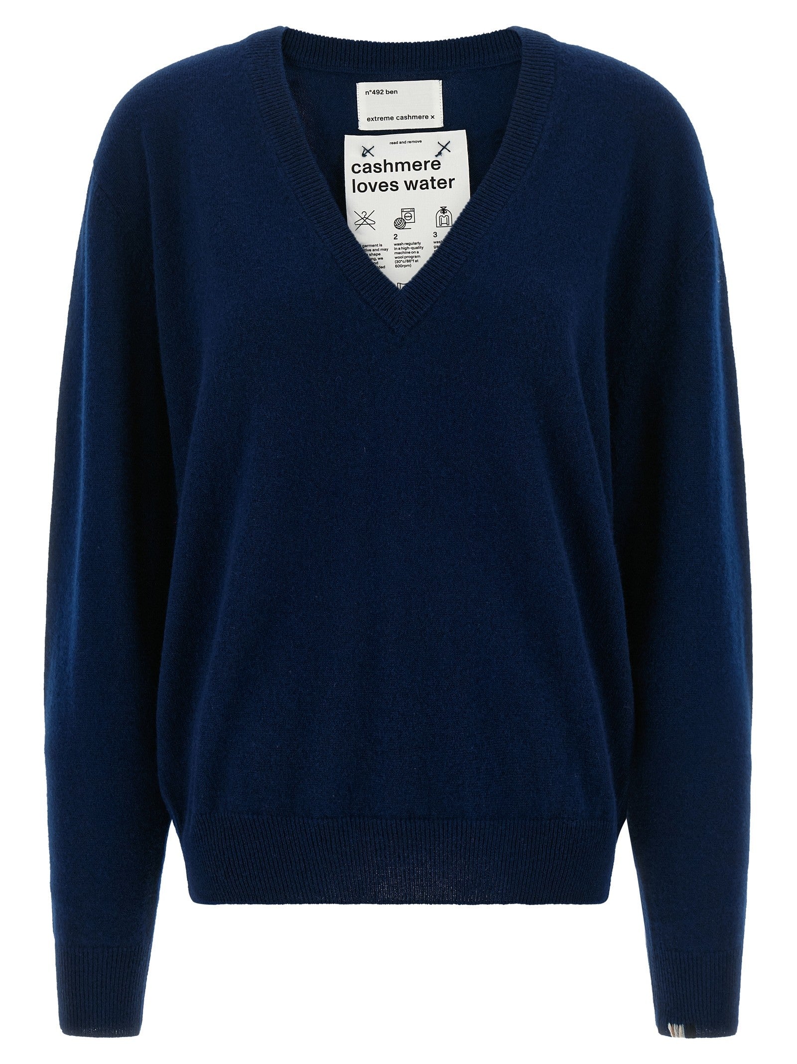 extreme cashmere Ben Sweater Black