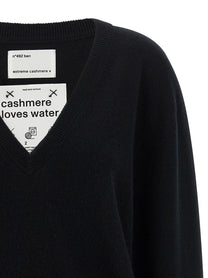 extreme cashmere Ben Sweater Black
