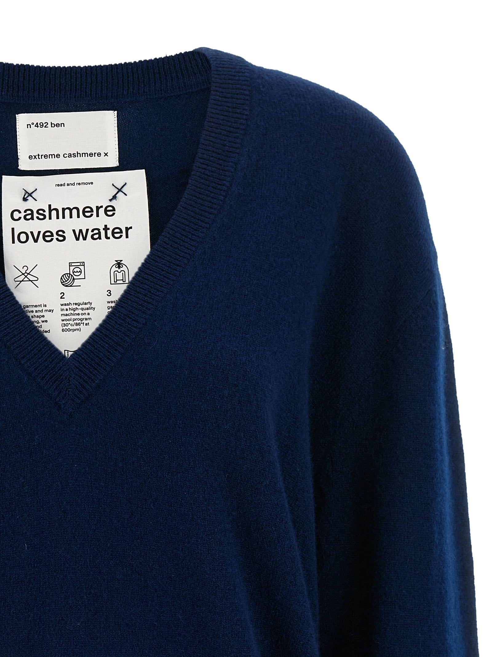 extreme cashmere Ben Sweater Black