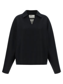 extreme cashmere Julian Blouse Black