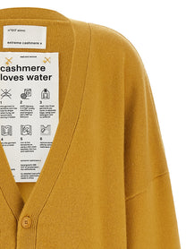 extreme cashmere Simo Cardigan Yellow