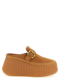 Chloé Nama Sabots Beige