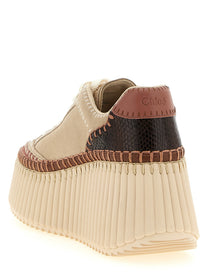 Chloé Nama Sneakers Beige