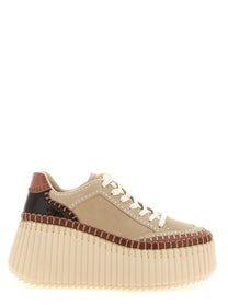 Chloé Nama Sneakers Beige