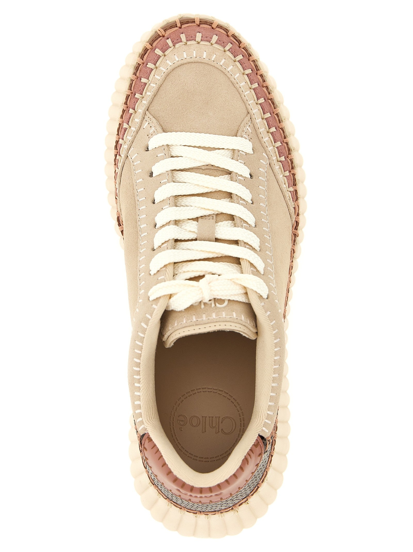 Chloé Nama Sneakers Beige