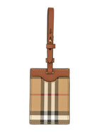 Burberry Unisex Nameplate Porte Adresse Check Multicolor