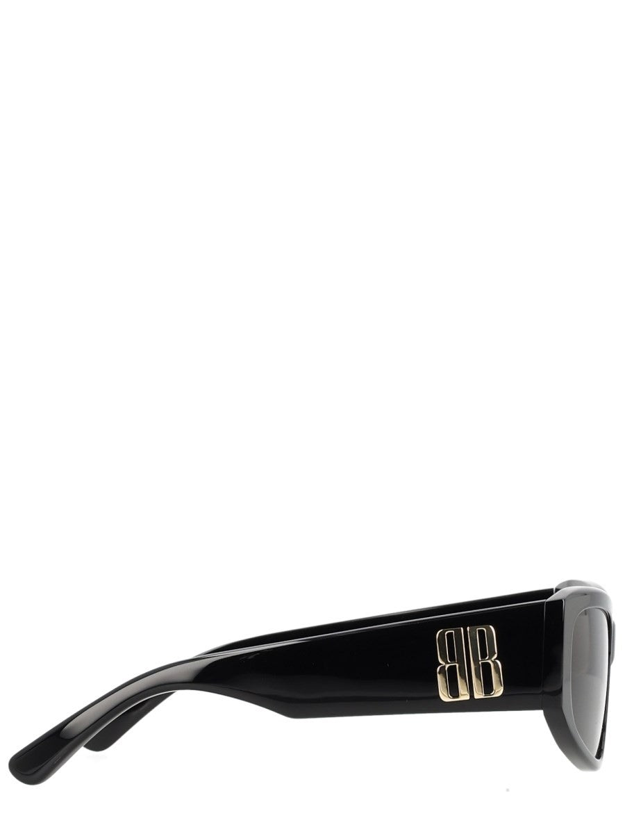 Balenciaga Women's Nano Sunglasses Black