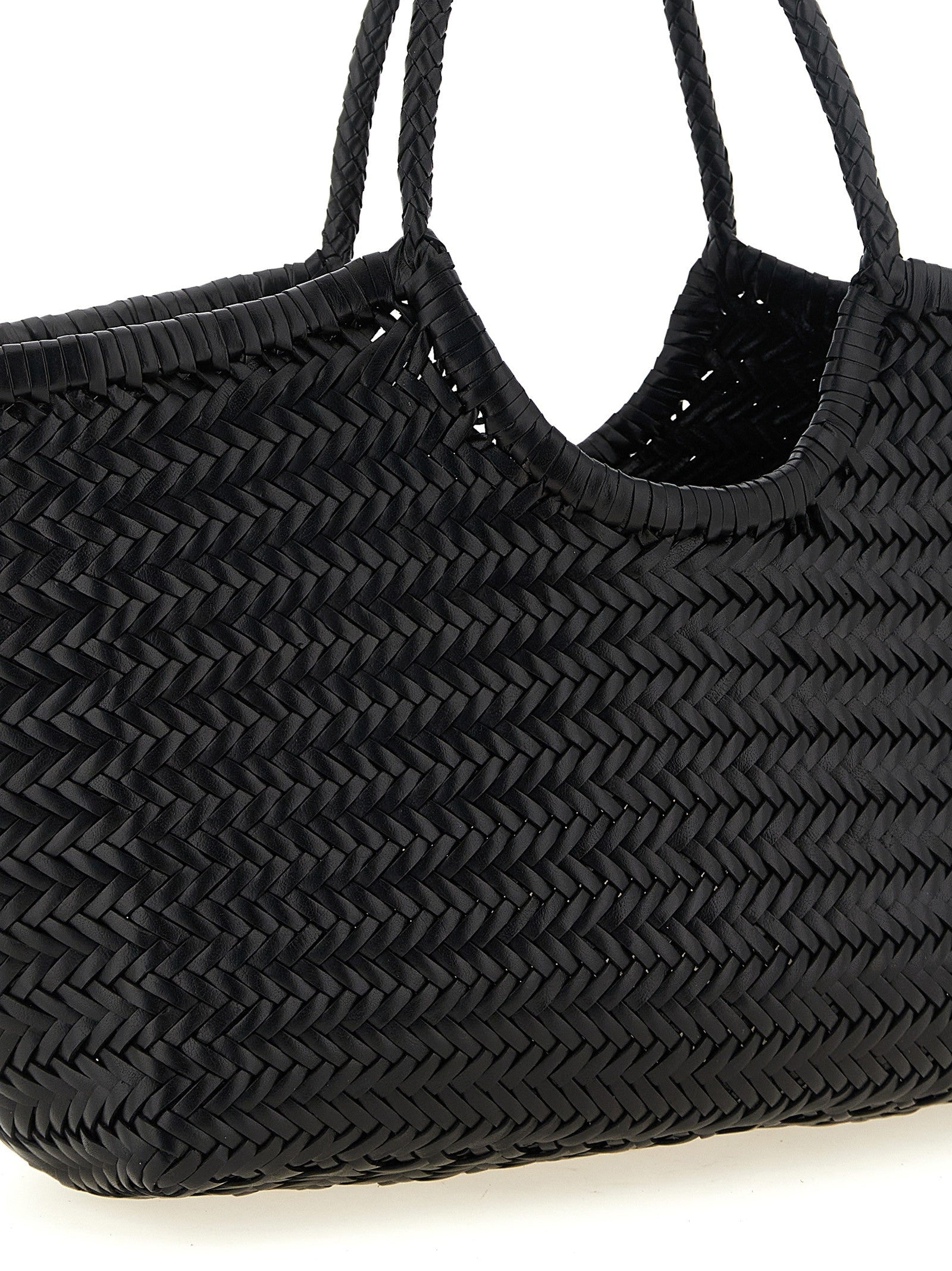 Dragon Diffusion Nantucket Basket Big Shoulder Bag Black