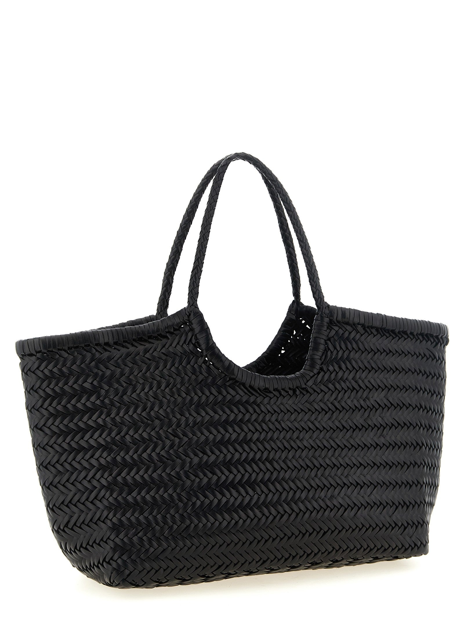 Dragon Diffusion Nantucket Basket Big Shoulder Bag Black