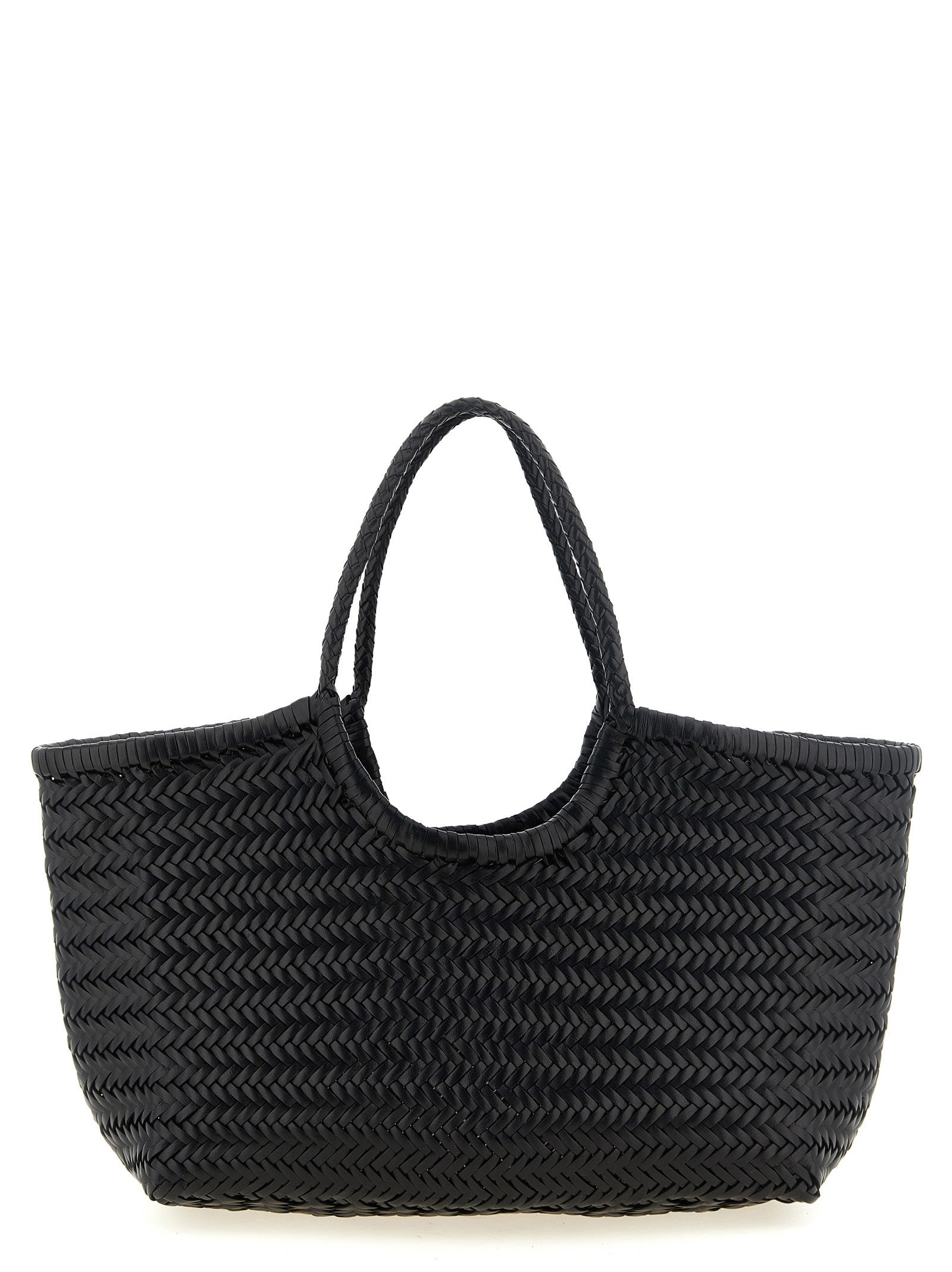 Dragon Diffusion Nantucket Basket Big Shoulder Bag Black