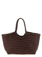 Dragon Diffusion Nantucket Basket Big Shoulder Bag Brown