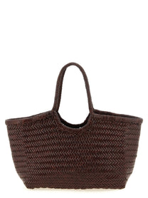 Dragon Diffusion Nantucket Basket Big Shoulder Bag Brown