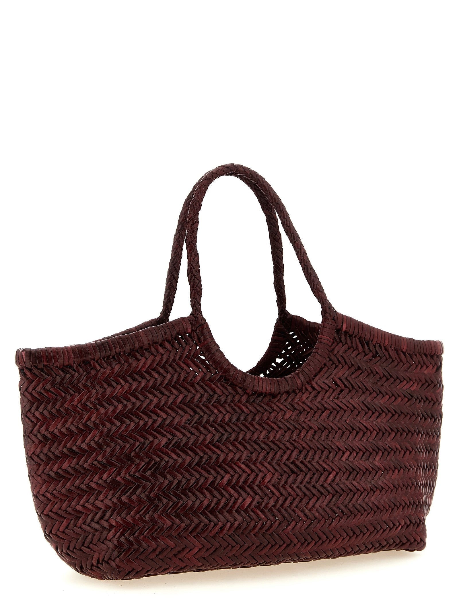 Dragon Diffusion Nantucket Basket Big Shoulder Bag Red