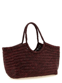 Dragon Diffusion Nantucket Basket Big Shoulder Bag Red