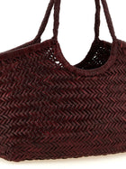 Dragon Diffusion Nantucket Basket Big Shoulder Bag Red, view 3