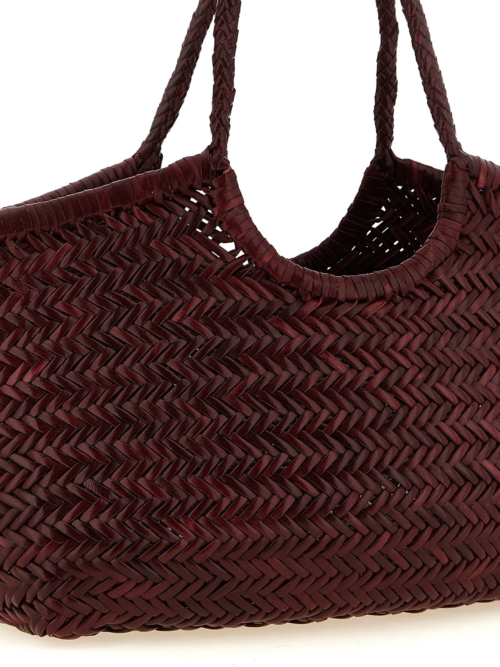 Dragon Diffusion Nantucket Basket Big Shoulder Bag Red