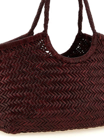 Dragon Diffusion Nantucket Basket Big Shoulder Bag Red