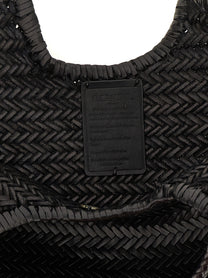 Dragon Diffusion Nantucket Basket Big Shoulder Bag Black