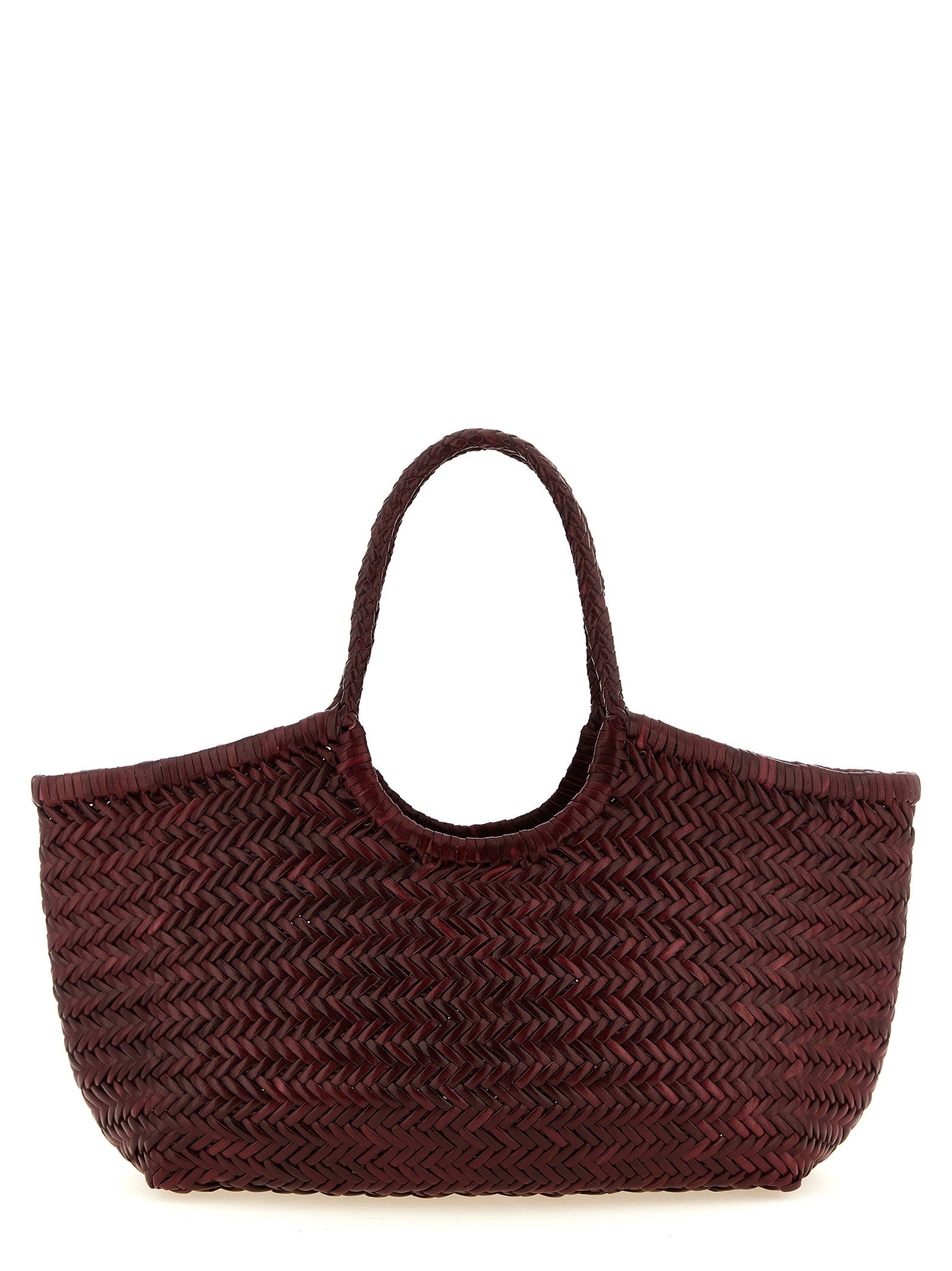 Dragon Diffusion Nantucket Basket Big Shoulder Bag Red