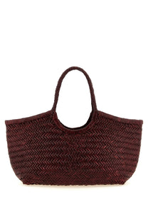 Dragon Diffusion Nantucket Basket Big Shoulder Bag Red