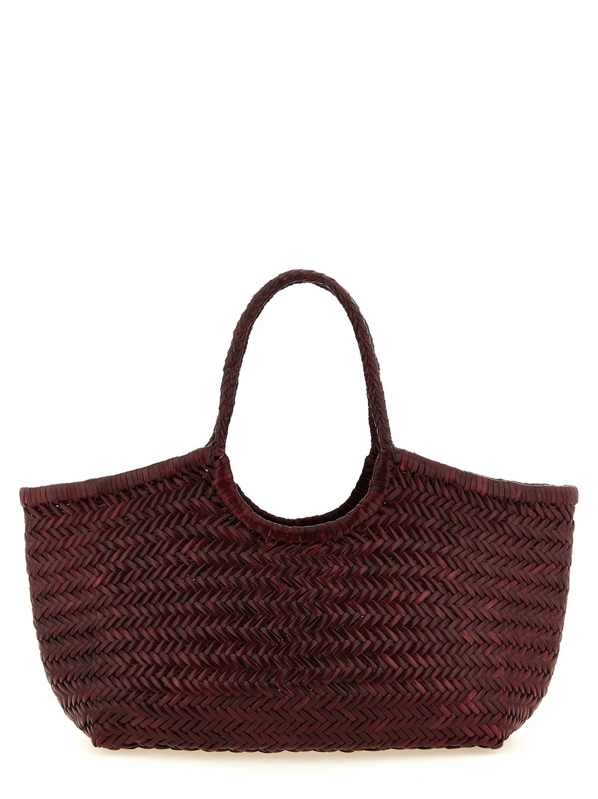 Dragon Diffusion Nantucket Basket Big Shoulder Bag Red
