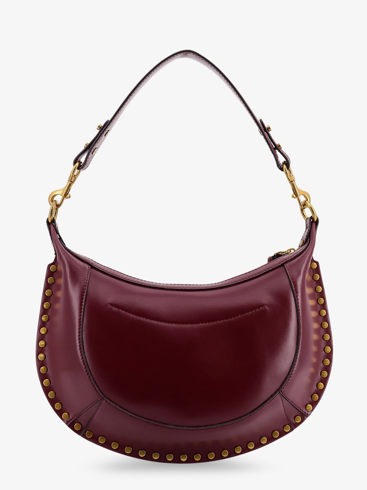 ISABEL MARANT Women's Naoko Leather Crossbody Bag Red