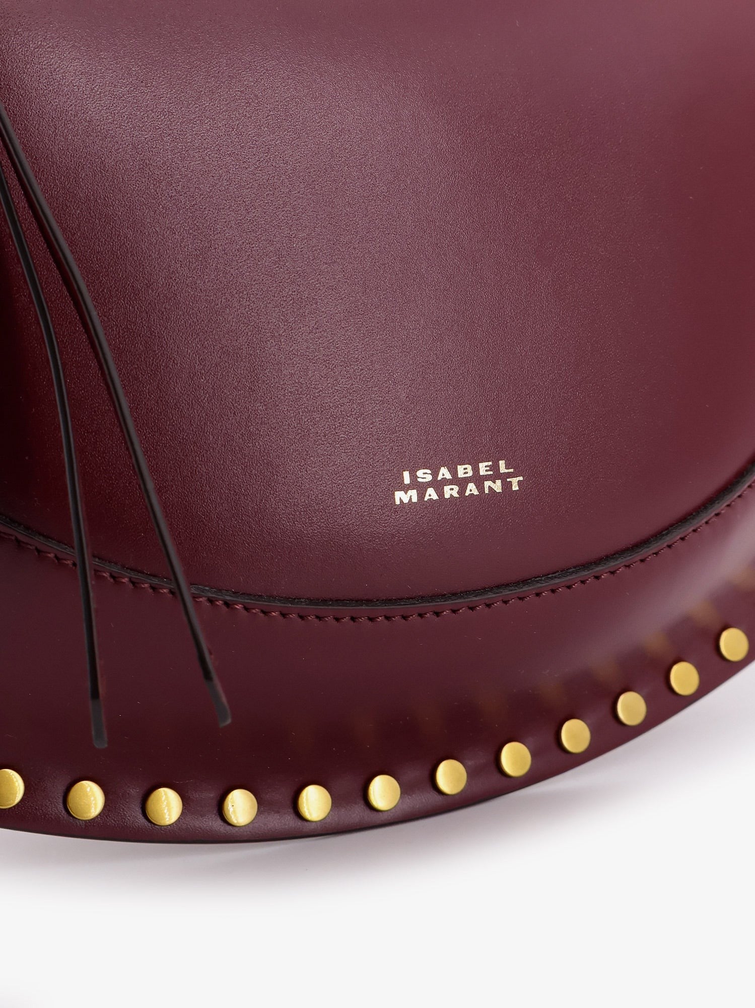 ISABEL MARANT Women's Naoko Leather Crossbody Bag Red