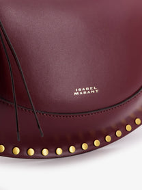 ISABEL MARANT Women's Naoko Leather Crossbody Bag Red