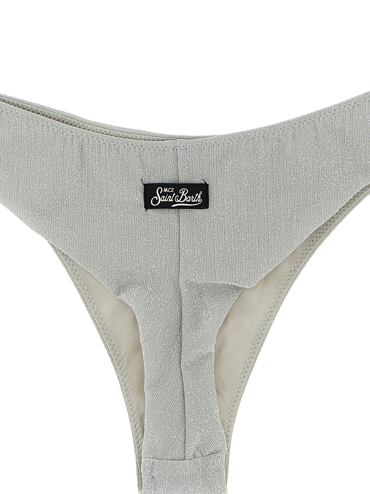 Mc2 Saint Barth Naomi Bikini Briefs Silver, view 3