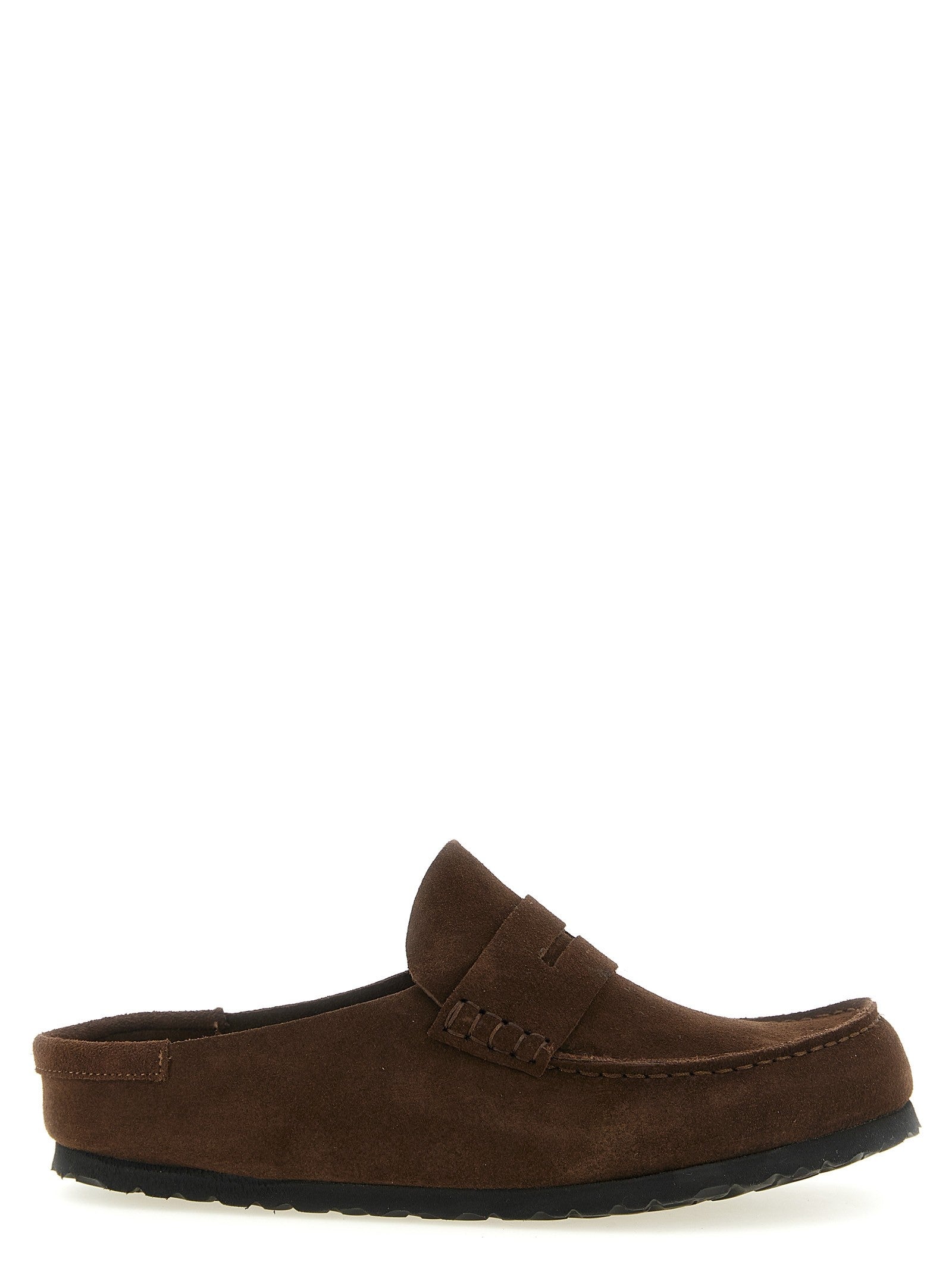 Birkenstock Naples Wrapped Sabots Brown