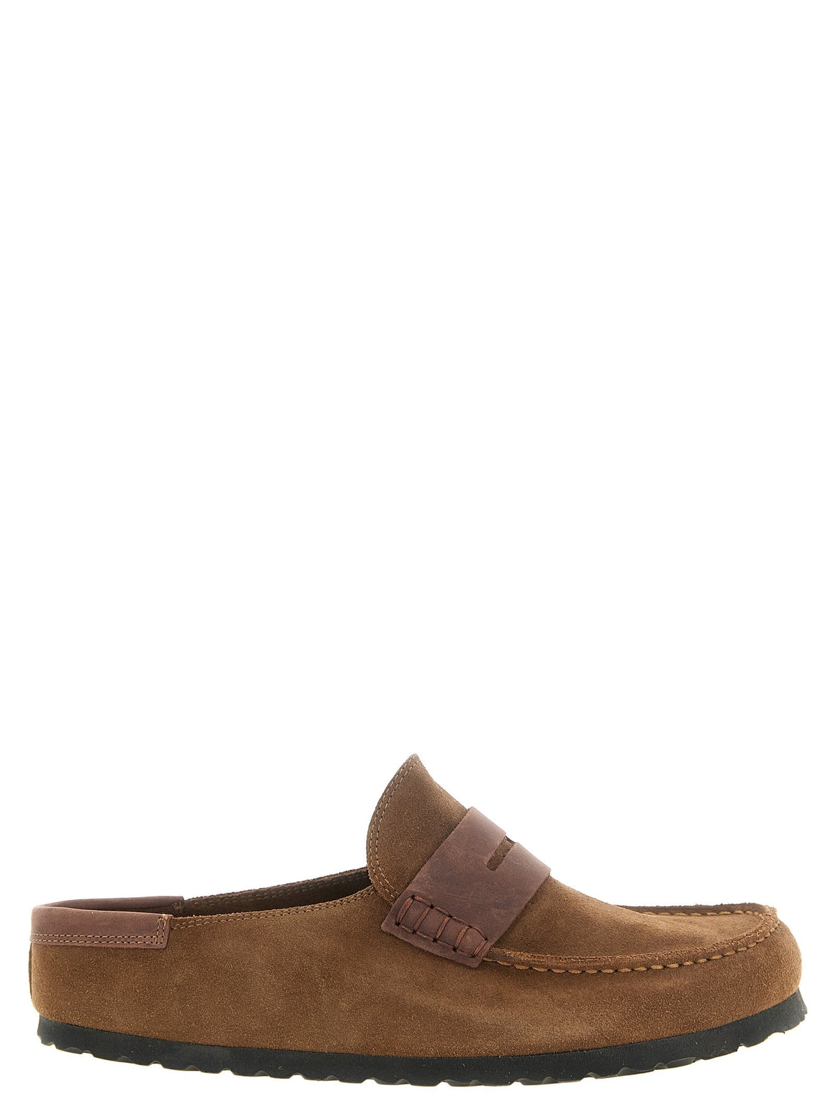 Birkenstock Naples Wrapped Sabots Brown