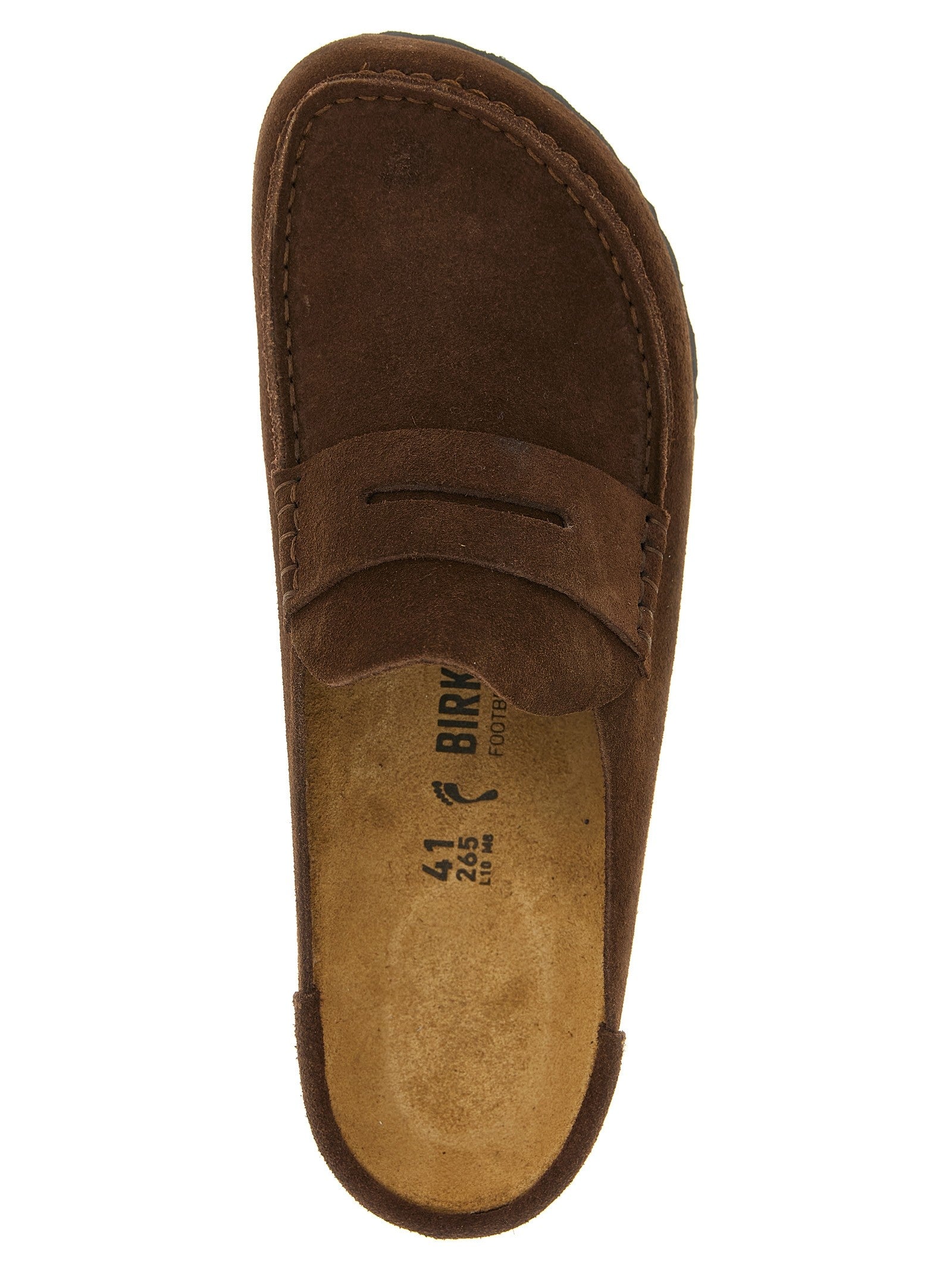 Birkenstock Naples Wrapped Sabots Brown