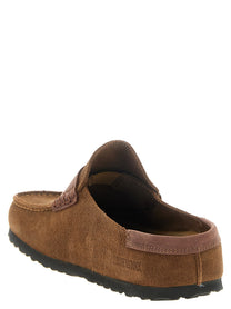 Birkenstock Naples Wrapped Sabots Brown, view 3