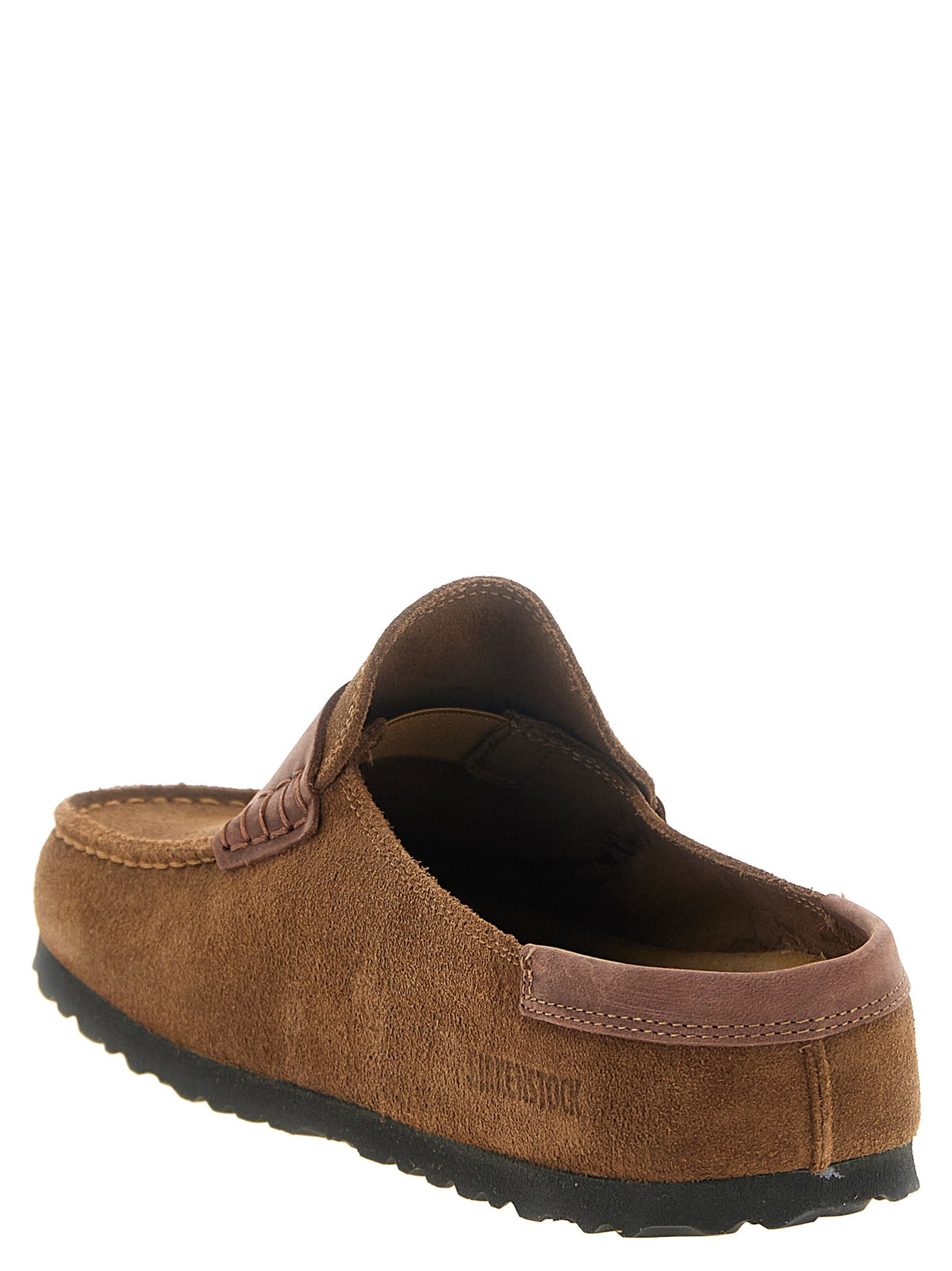 Birkenstock Naples Wrapped Sabots Brown, view 3