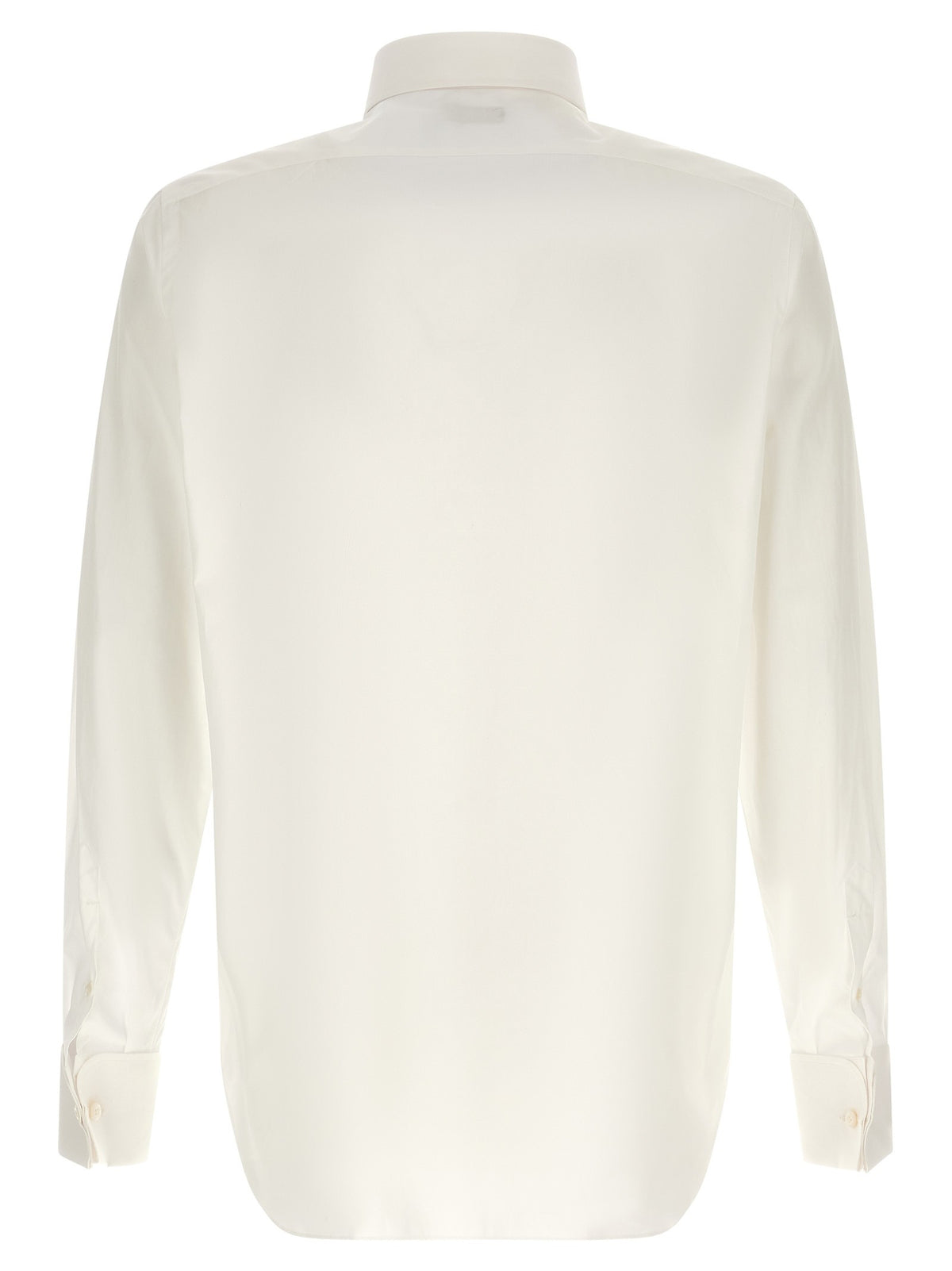 Finamore Napoli Classic Tuxedo Shirt White