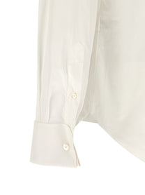 Finamore Napoli Classic Tuxedo Shirt White