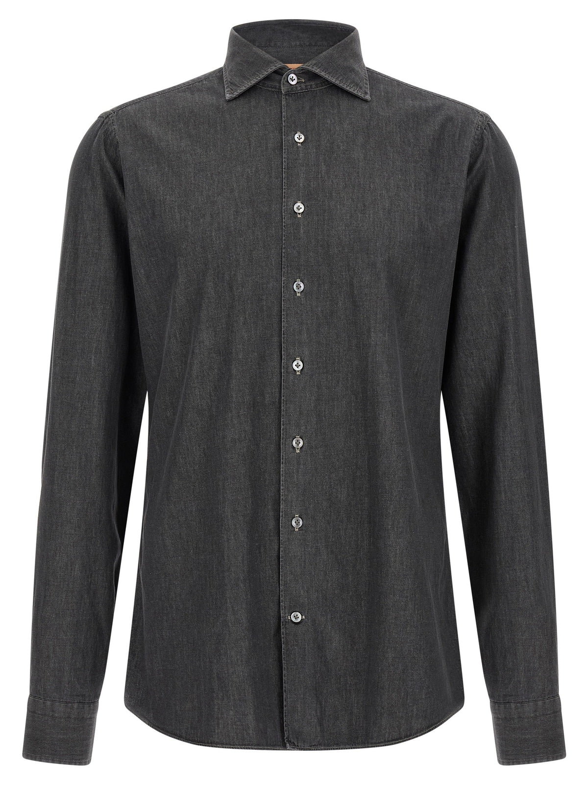 Borriello Napoli Denim Shirt Grey