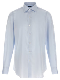 Finamore Napoli Luigi Shirt Blue