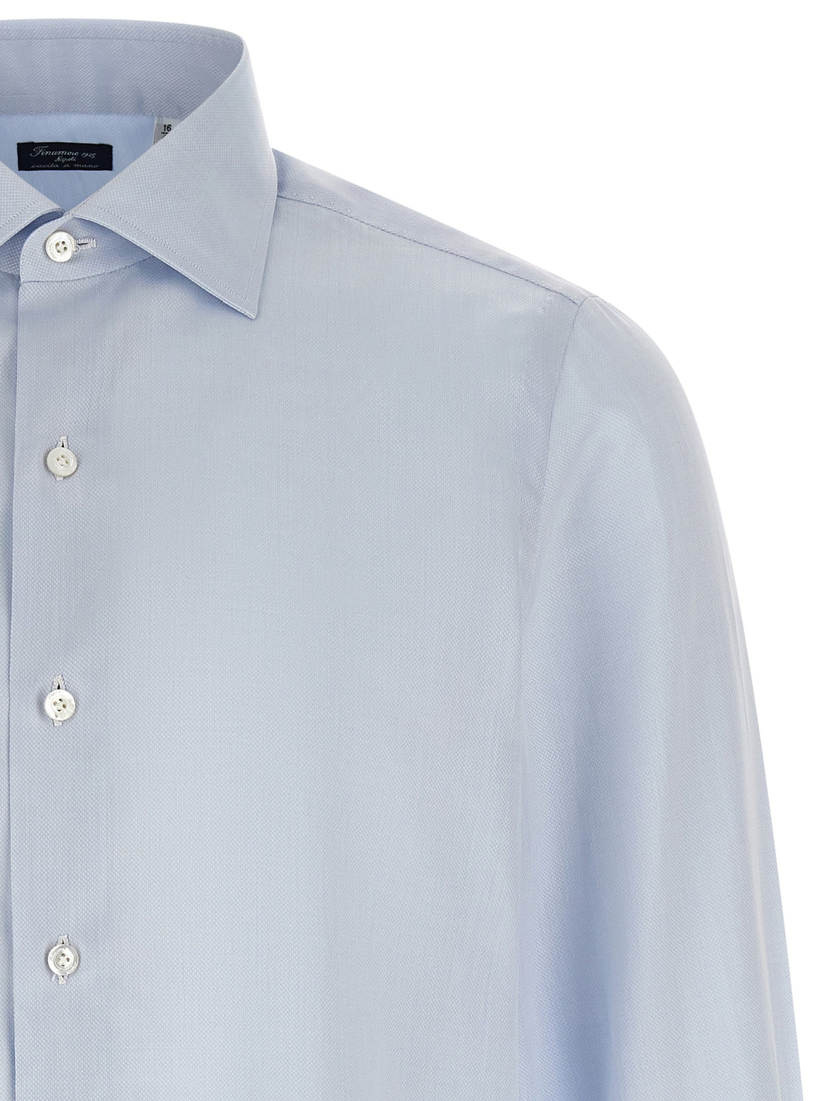 Finamore Napoli Luigi Shirt Blue