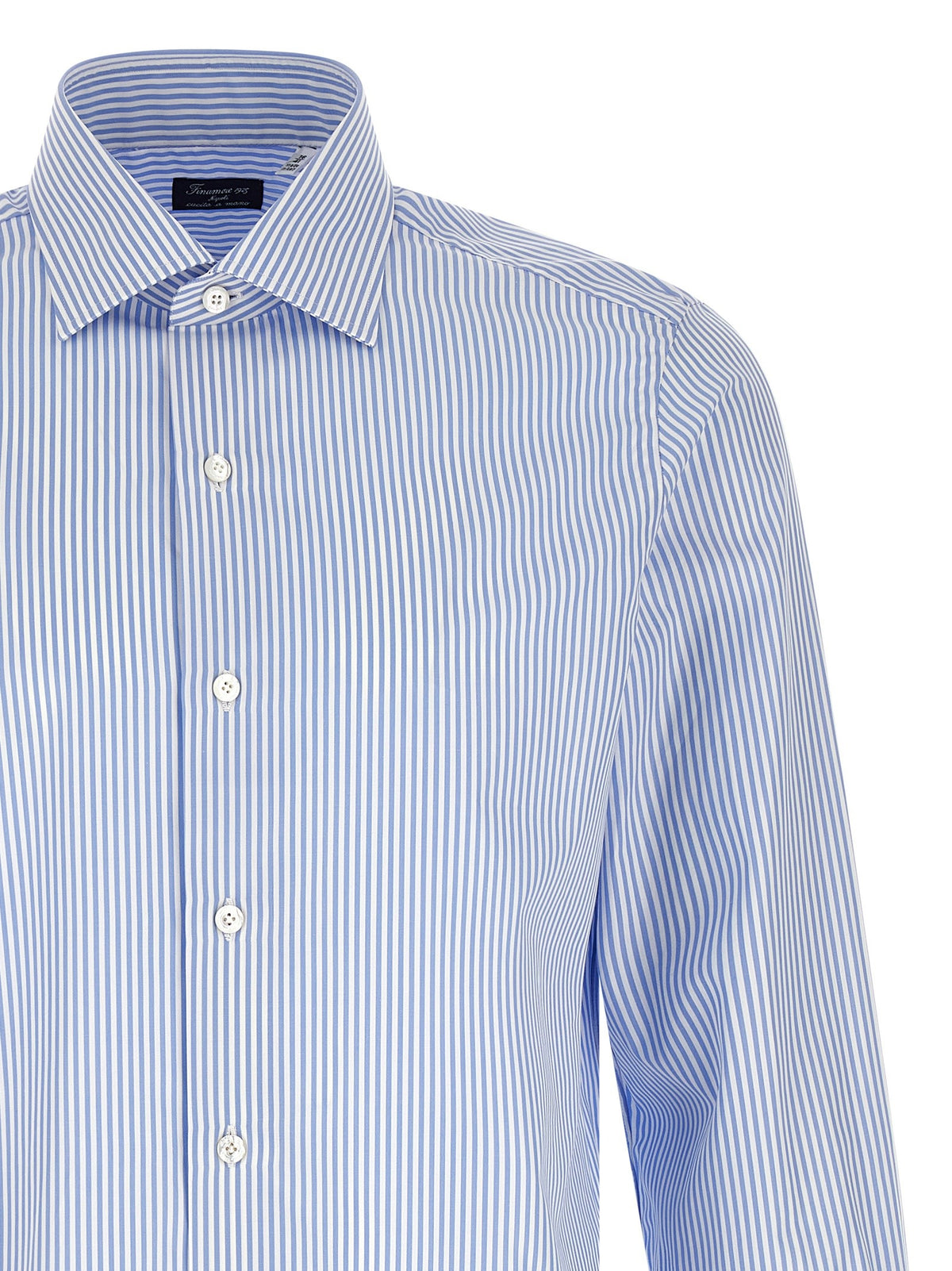 Finamore Napoli Shirt Blue