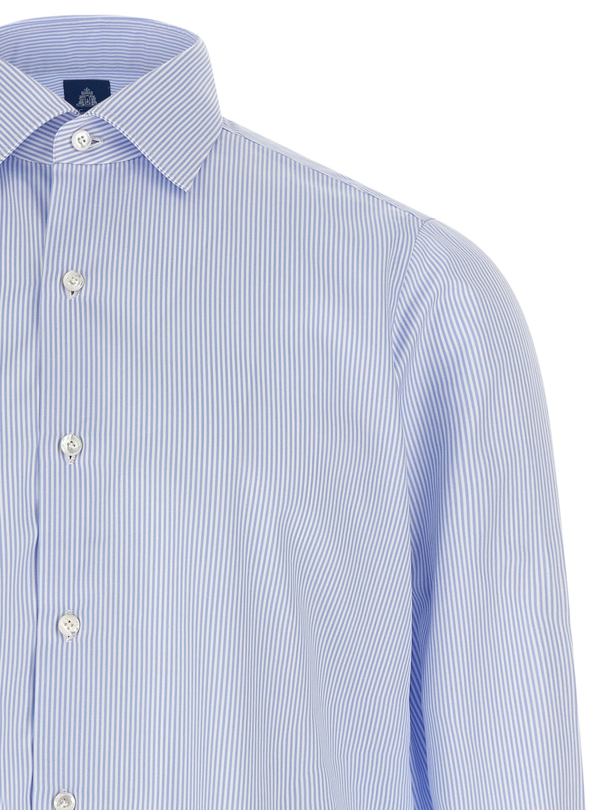 Finamore Napoli Shirt Blue