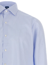 Finamore Napoli Shirt Blue