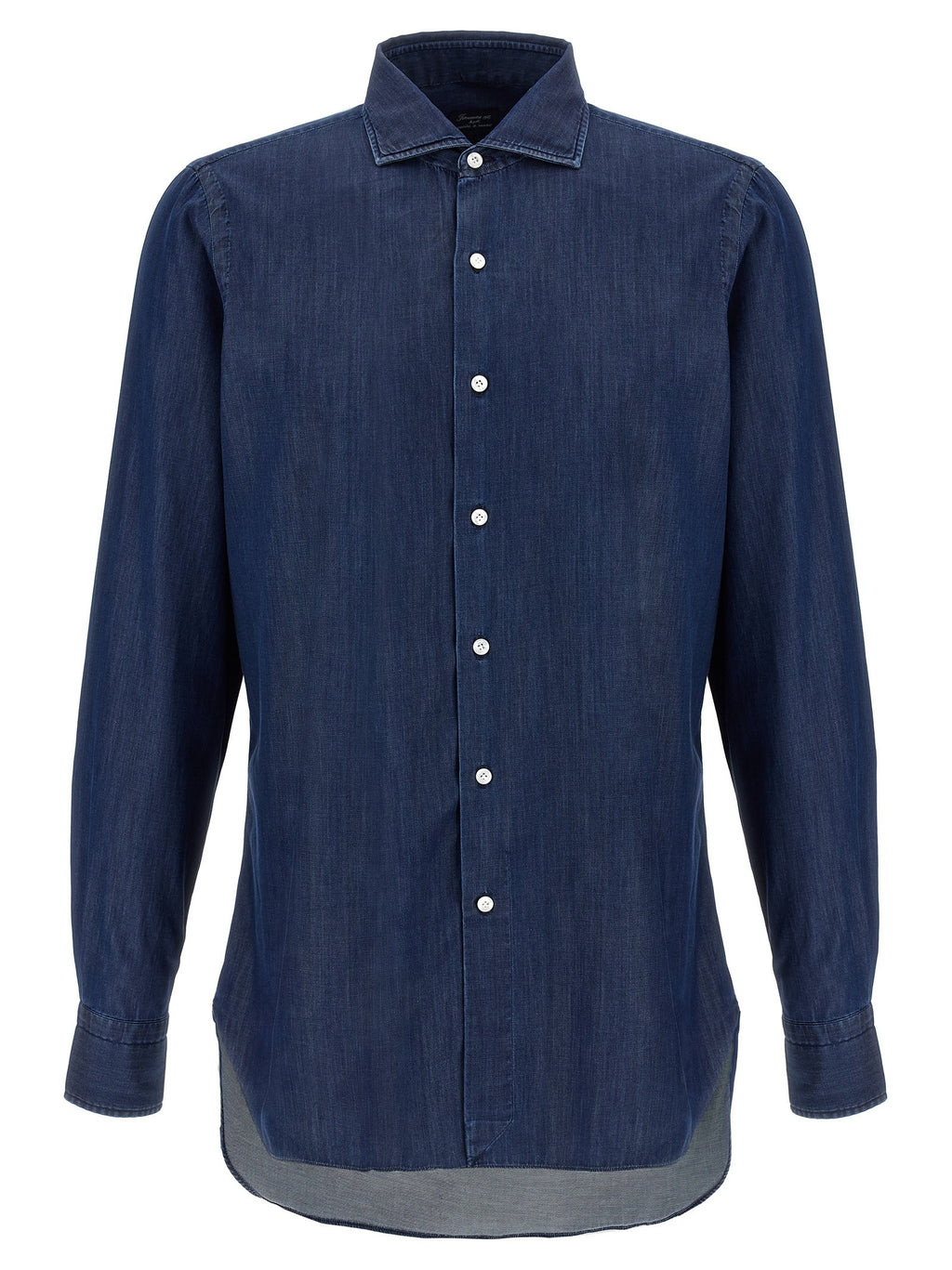 Finamore Napoli Shirt Blue