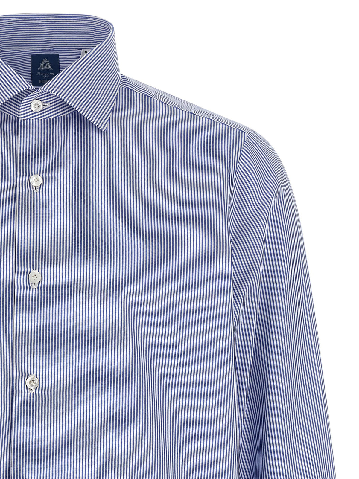 Finamore Napoli Shirt Blue